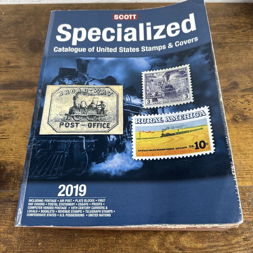 2019 SCOTT Specialized United States Postage Stamp Catalogue Used